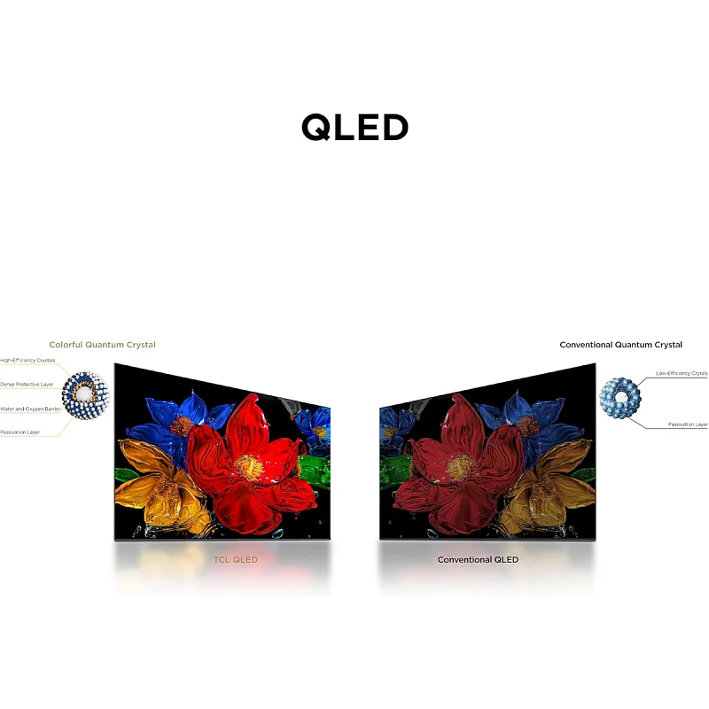 TCL 43S5K Television 43 Inch Smart TV QLED HDR 10 Google TV, Dolby Audio, Game Mode, Multiple Eye Care with Slim Design (2025 Model)