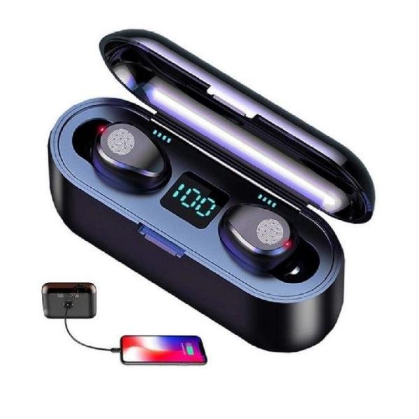 Oraimo Air 12 Pro Fingerprint Earbuds + Inbuilt Power Bank