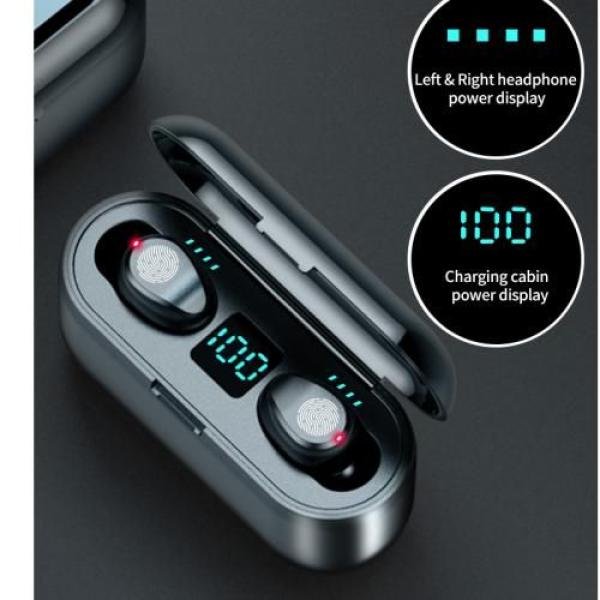 Realme earbuds Bluetooth Earbuds With Powerbank Wireless Earbud Bluetooth 5 0 Earphone Microphone
