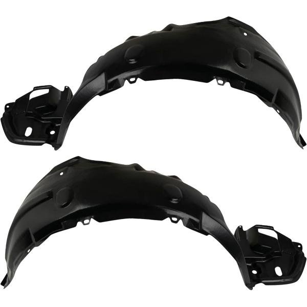 Front Inner Fender Liner Set Compatible with 2011-2013 Toyota Corolla