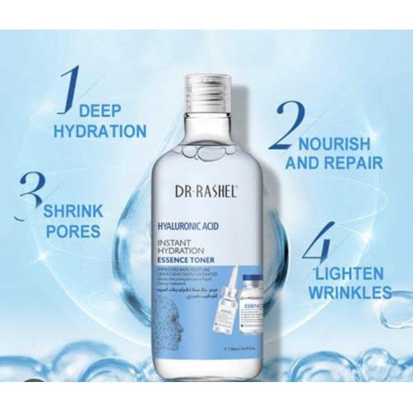 Dr Rashel Hyaluronic Acid Instant Hydration Essence Toner - 500ml