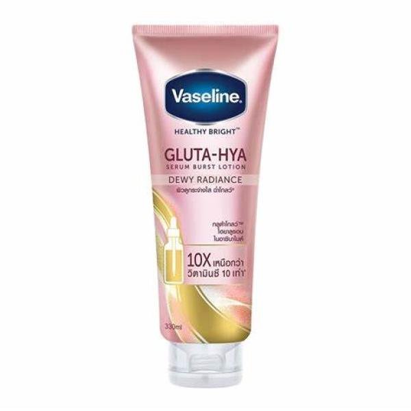 Vaseline Gluta- Hya Serum Dewey Radiance 10X Whitening Lotion 300ml