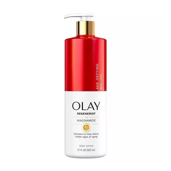 Olay Regenerist Hand and Body Lotion Pump with Niacinamide Age Defying & Hydration 17Fl oz(502ml)