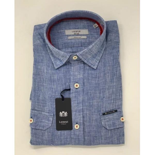 Capplli Lorenzi 100% Cotton Longsleeve Shirt For Men
